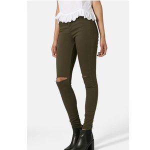 Topshop Olive Jamie Jeans